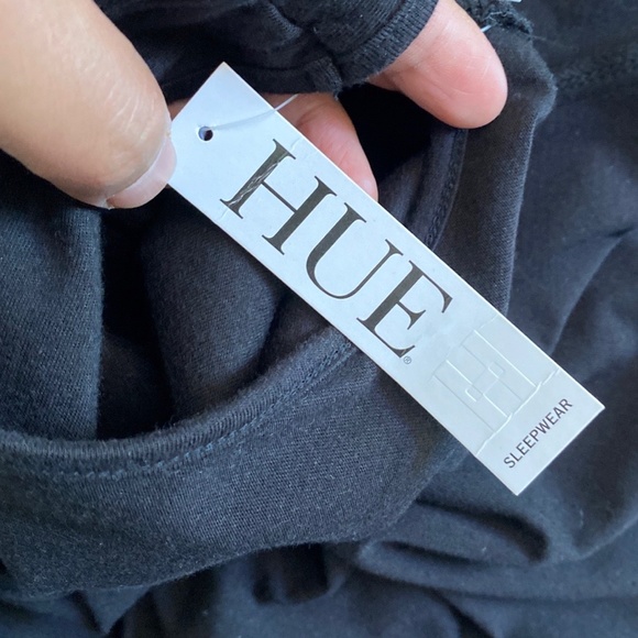 Hue Sleepwear Black Tank Chemise Sleeveless Tunic PJ83315 - Picture 5 of 5